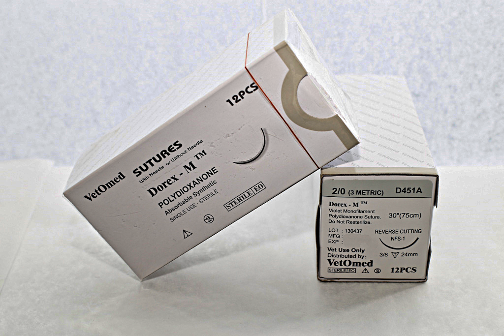 Dorex -M D451A USP Size 2/0. NFS-1 Needle